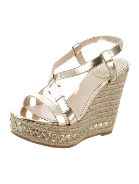 christian dior espadrilles sale|christian dior sandals with strap.